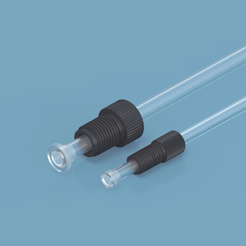 Lab Equipment - 高精度PEEKパイプ継手（ラボ機器クロマトグラフィー用、外径6.4mmのFEP/PTFEチューブと併用）