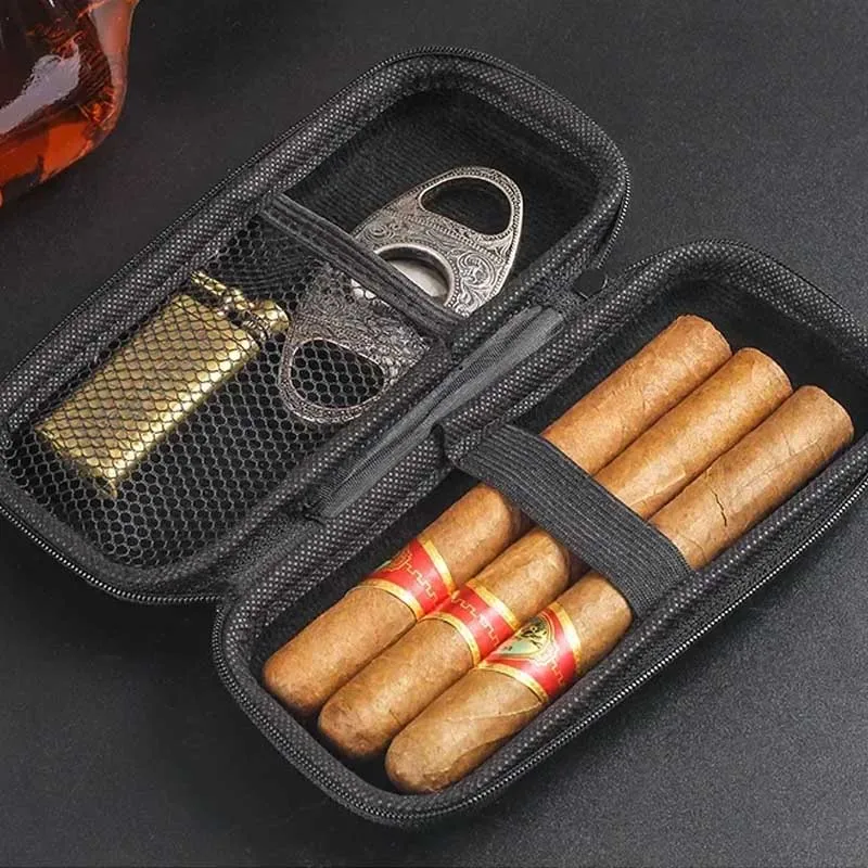 携帯シガーケース EVA 軽量トラベル収納バッグ ポーチ シ - Packaging のレビューと価格