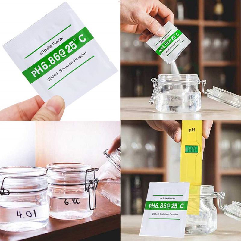 15個/ピース/ロット4.01 6.86 9.18 phキャ - Ph Meter Digital Water Tester のレビューと価格