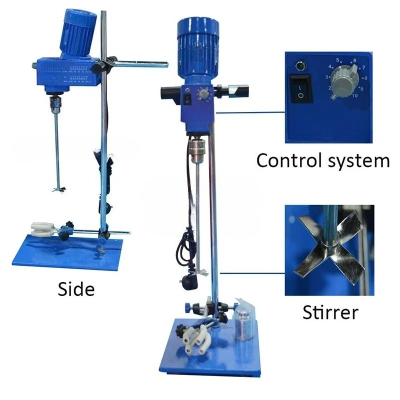 実験室用高分散機 高剪断分散プロペラ 化学原料完全混合装置 - Lab Equipment のレビューと価格